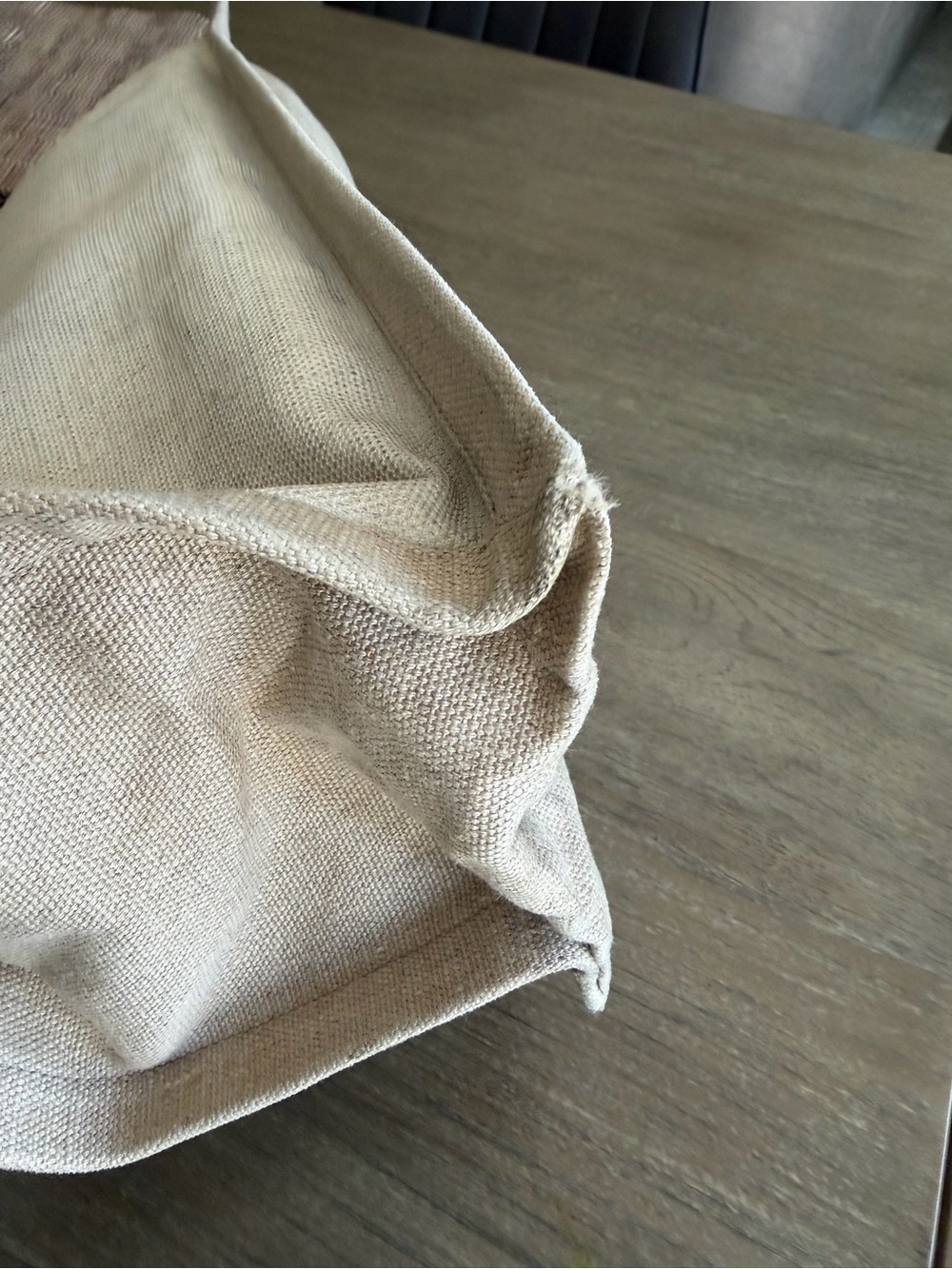 Authentic Saint Laurent Canvas Rive Gauche Tote in Ivory and Black - Picture 9 of 17
